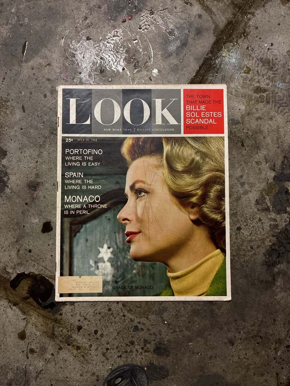 LOOK Magazine July 31 1962 Grace of Monaco Vintage Collectible